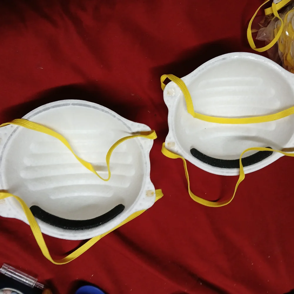 White Protective Face Mask